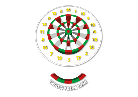 DecoMark™ 3D Dart 6380 x 5000 mm, VPE= 1