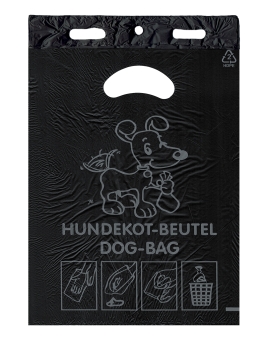 Kunststoff-Blockrandbeutel für Hunde-Toilette 