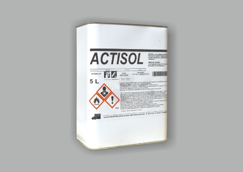 Actisol -Primer TacPad / TacGuide bei Applikation mit MX, Alter Asphalt, und Beton mit offener Oberfläche 