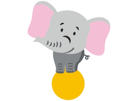 DecoMark™ Tiere: Elefant 502 x 603 mm, VPE= 1