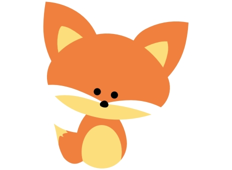 DecoMark™ Tiere: Fuchs 400 x 400 mm, VPE= 1