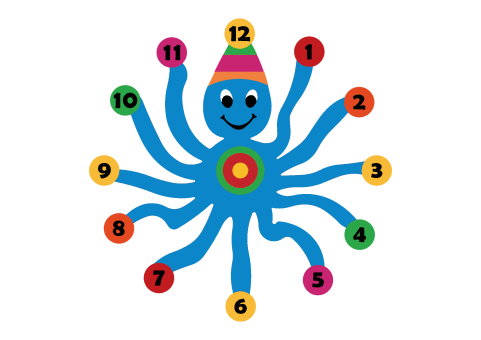 DecoMark™ Oktopus 3000 x 3000 mm, VPE= 1