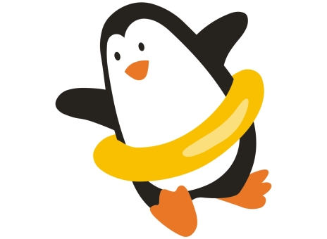 DecoMark™ Tiere: Pinguin 516 x 593 mm, VPE= 1