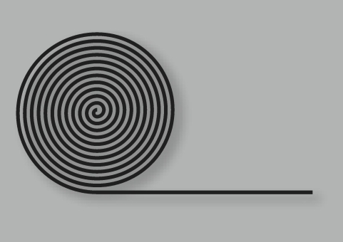 PREMARK® Rollen zur Demarkierung in der Farbe schwarz 5000 x 150 mm, VPE = 5