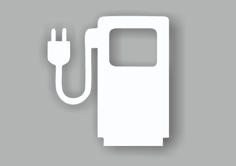 PREMARK® E-Auto-Symbol Ladestation für Elektrofahrzeuge 1500 x 1400  mm, VPE = 1