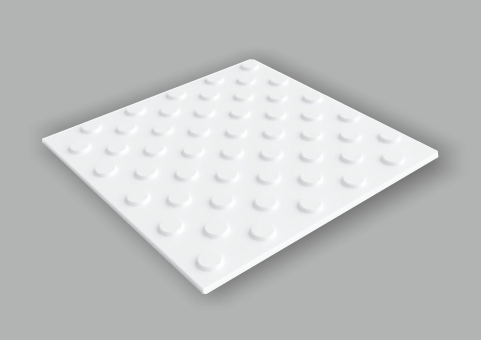 TacPad THP gemäß DIN Norm 32984 Weiß, VPE = 20