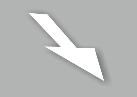 PREMARK® Richtungspfeil 5000 x 25000 mm, rechts, VPE = 1