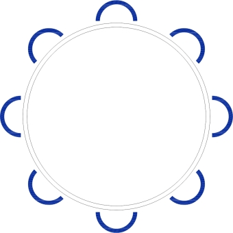 DecoMark™ 2D Plumpssack 4500 x 4500 mm, VPE= 1