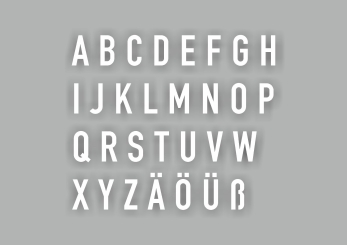 PREMARK® Einzelne Buchstaben und Zeichen 5000 mm, VPE = 1 | E